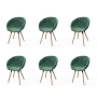 Krzesło KR-502 Ruby Kolory Design Tkanina Loris 39 Italia 2025-2030